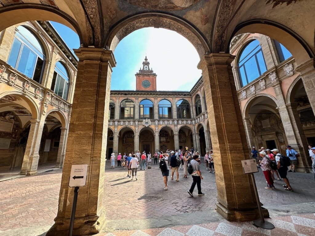 Piazza Maggiore Arches