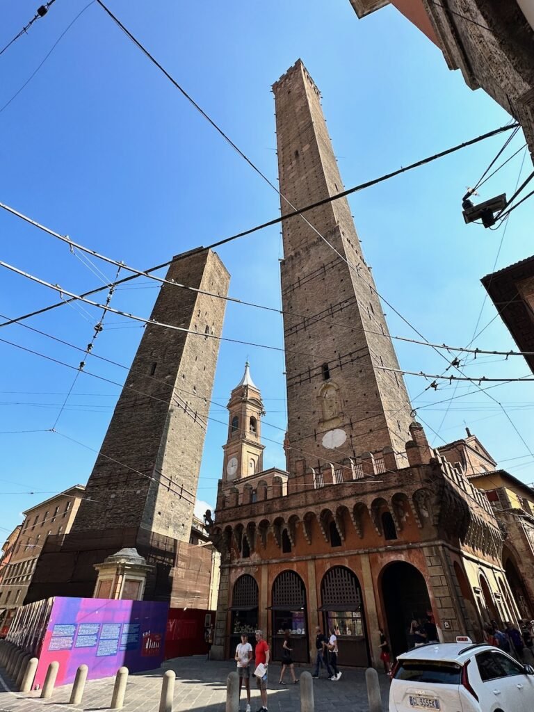 The Two Towers in Bologna