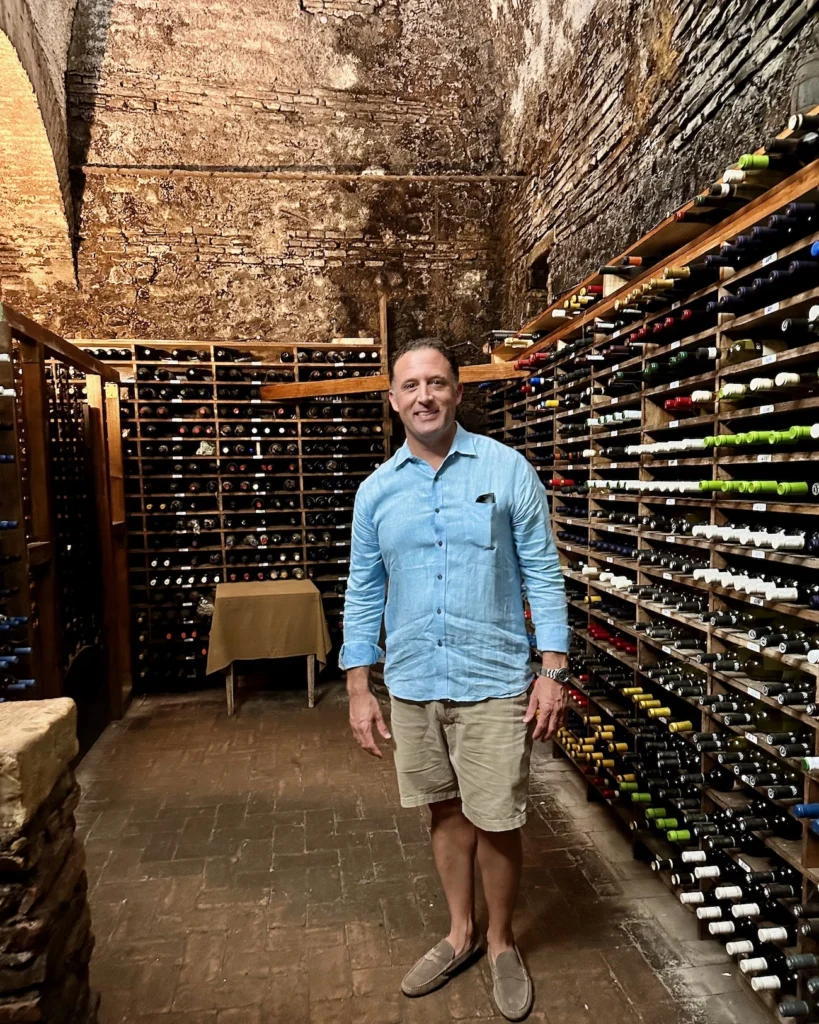 John Pollard Wine Cellar, Trastevere, Rome