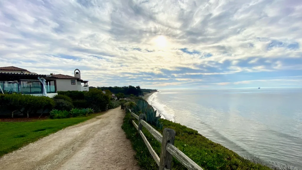 Bluff trail overlooking the Pacific at The Ritz-Carlton Bacara